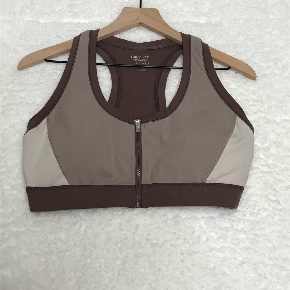 Calvin Klein Sports Bra Womens Large